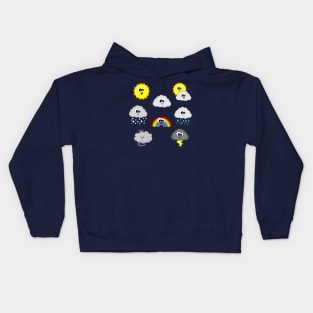 Weather design Kids Hoodie